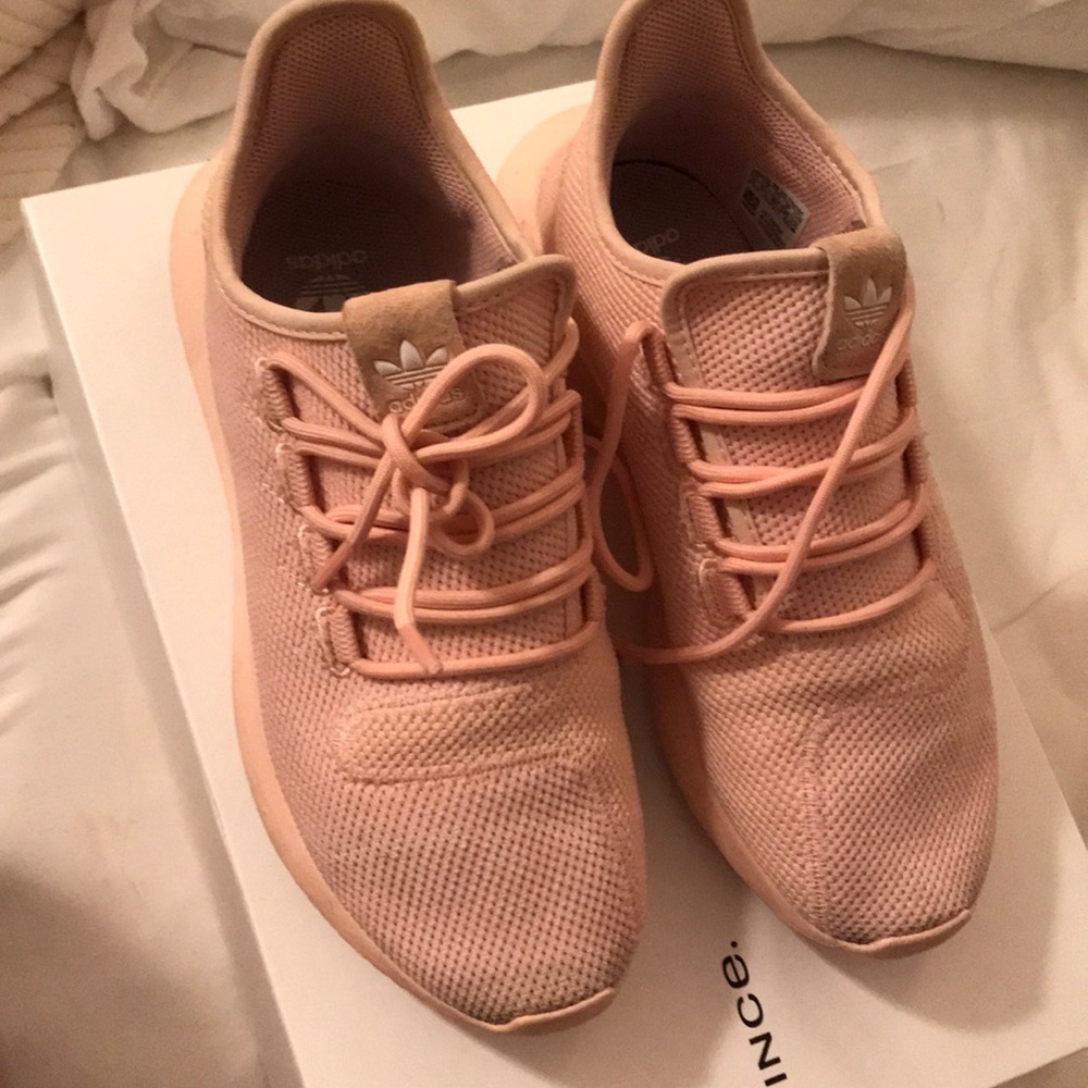 RARE Adidas Baby Pink Tubulars/ women’s 7-7.5